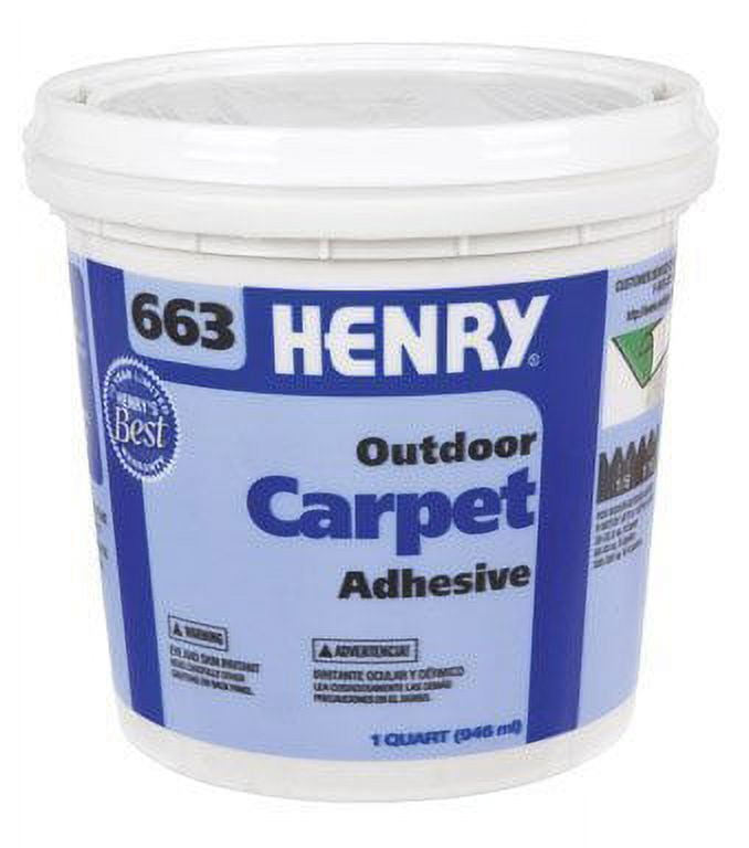 Henry 663 Outdoor Carpet High Strength Paste Adhesive 1 qt.