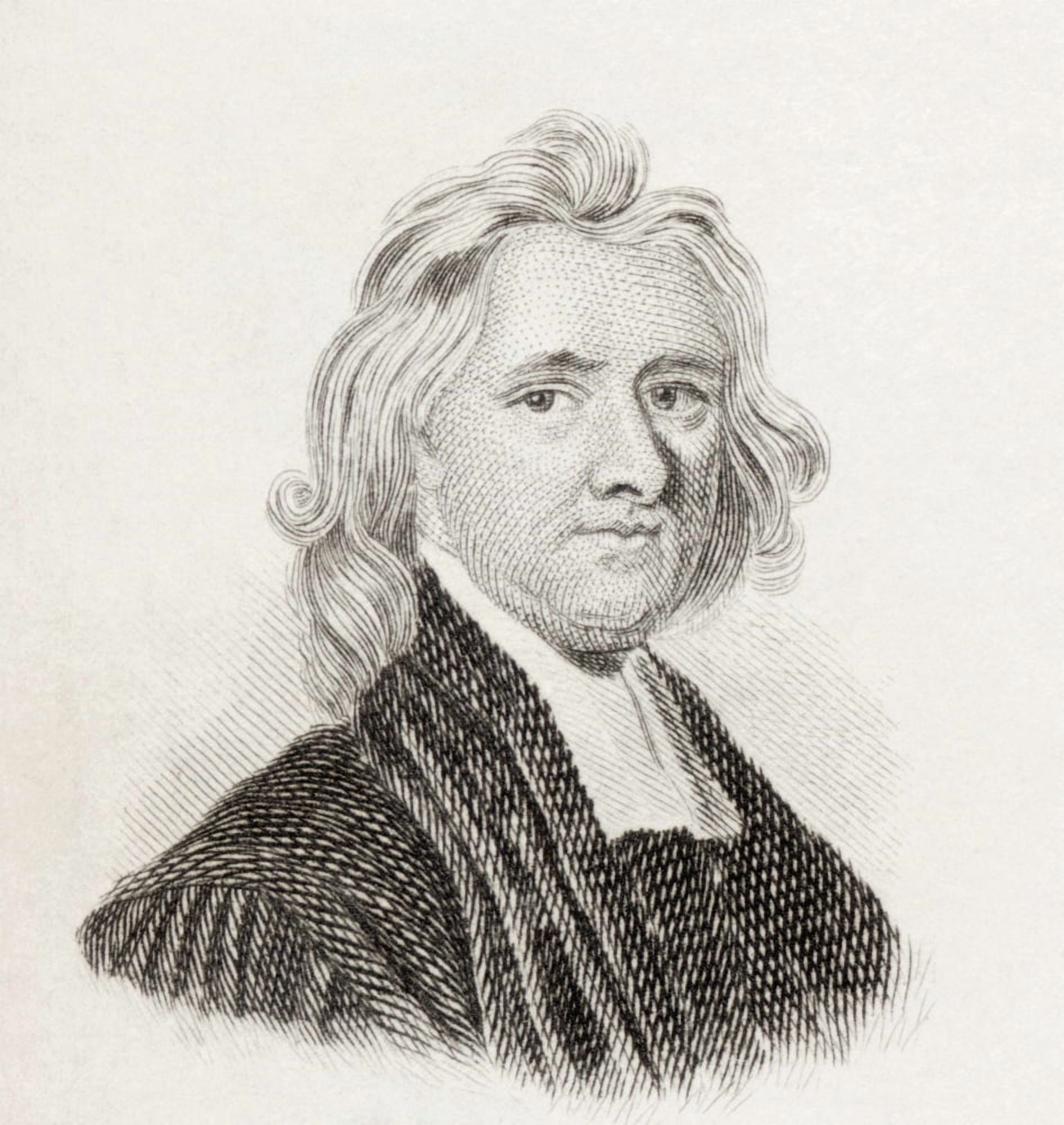 Henry Aldrich 1647 To 1710 English Theologian And Philosopher From Crabbs Historical Dictionary Published 1825 Canvas Art - Ken Welsh Design Pics (14 x 15)