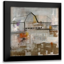 Henry, Alexys 12x12 Black Modern Framed Museum Art Print Titled - Old Barn