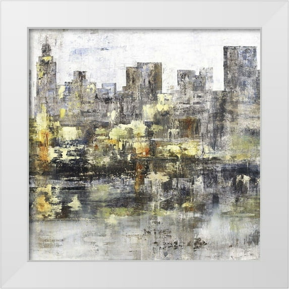 Henry, Alexys 15x15 White Modern Wood Framed Museum Art Print Titled - Sidelines of the City