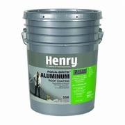Aluminum Roof Coating, 5 gal, Pail, Silver HE558018
