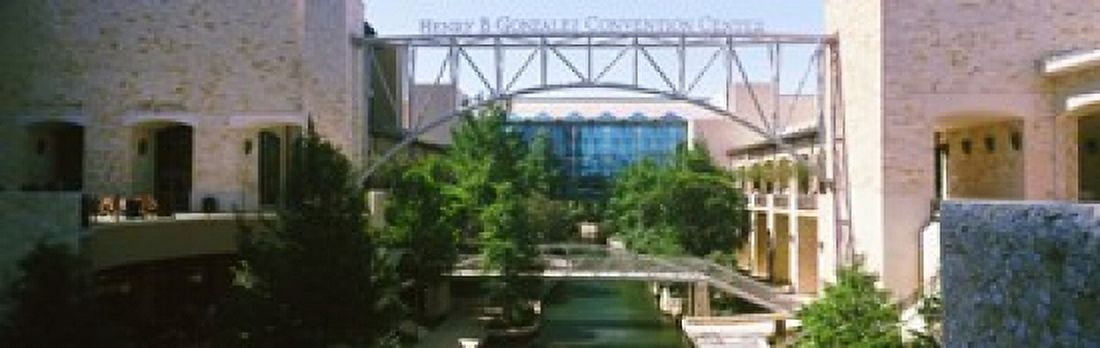 Henry B Gonzalez Convention Center at San Antonio Texas USA Canvas Art - Panoramic Images (36 x 12)