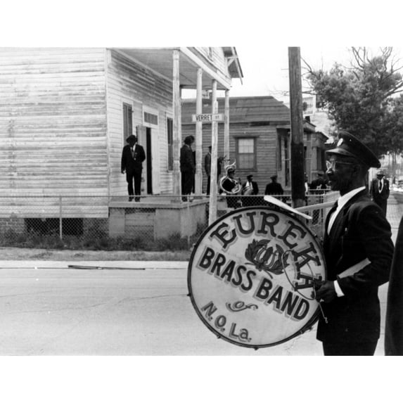 Henry 'Booker T' Glass Of The Eureka Brass Band History (36 x 24)
