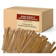 Trustleaf 8mm X 200mm Birch Hardwood Wooden Craft Sticks/Dowels - Seconds - Pack Of 10 Dowels