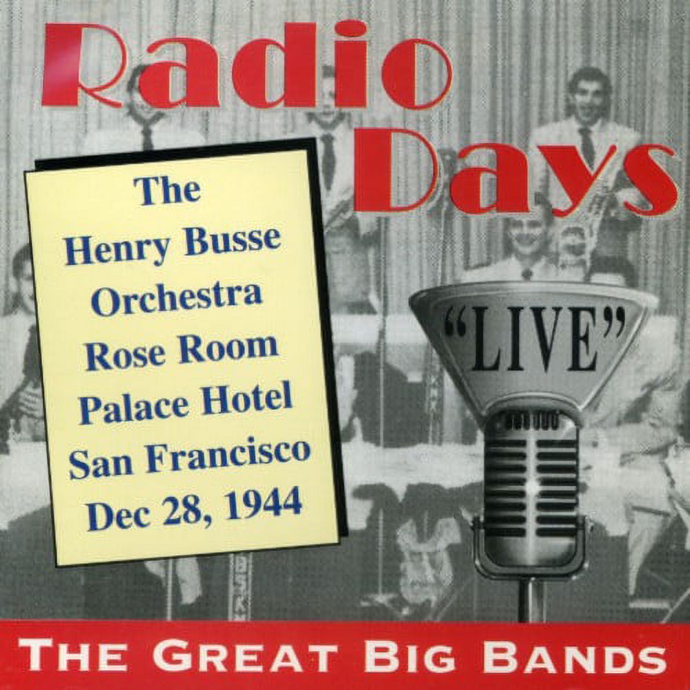 Henry Busse - Palace Hotel San Francisco - Music & Performance - CD
