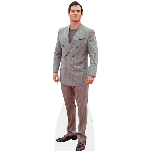 Henry Cavill (Grey Suit) Lifesize Cardboard Cutout Standee