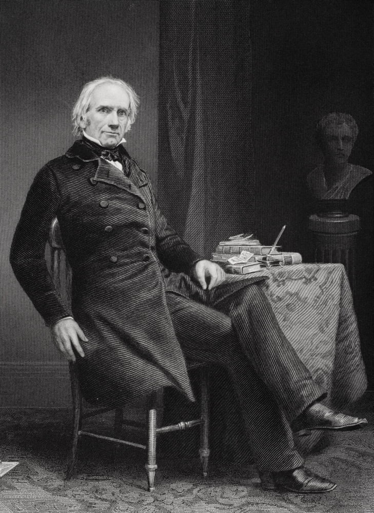 Henry Clay 1777 To 1852 American Politician From Painting By Alonzo Chappel Canvas Art - Ken Welsh Design Pics (12 x 17)