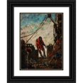 thumbnail image 1 of Henry Cruse Murphy 19x24 Black Ornate Framed Double Matted Museum Art Print Titled: On Deck, 1 of 5
