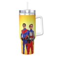 Henry Danger 40oz Sublimation Tumbler With Handle And Straw Lid