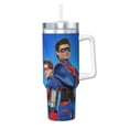 Henry Danger 40oz Sublimation Tumbler With Handle And Straw Lid