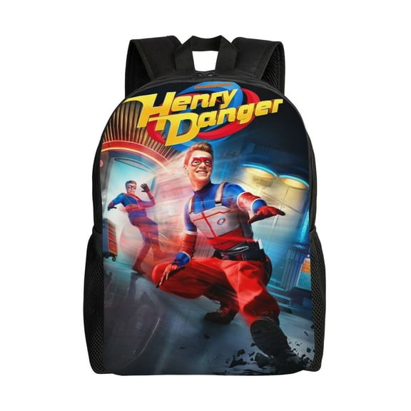 Henry Danger Backpack Casual Daypack Travel Laptop Backpack Large Capacity Bag Gifts