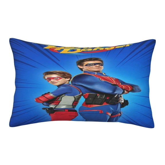 Henry Danger Bed Pillowcase Zippered Pillow Cover Standard Queen King Size Pillowcase Cartoon Bed Long Pillow Case