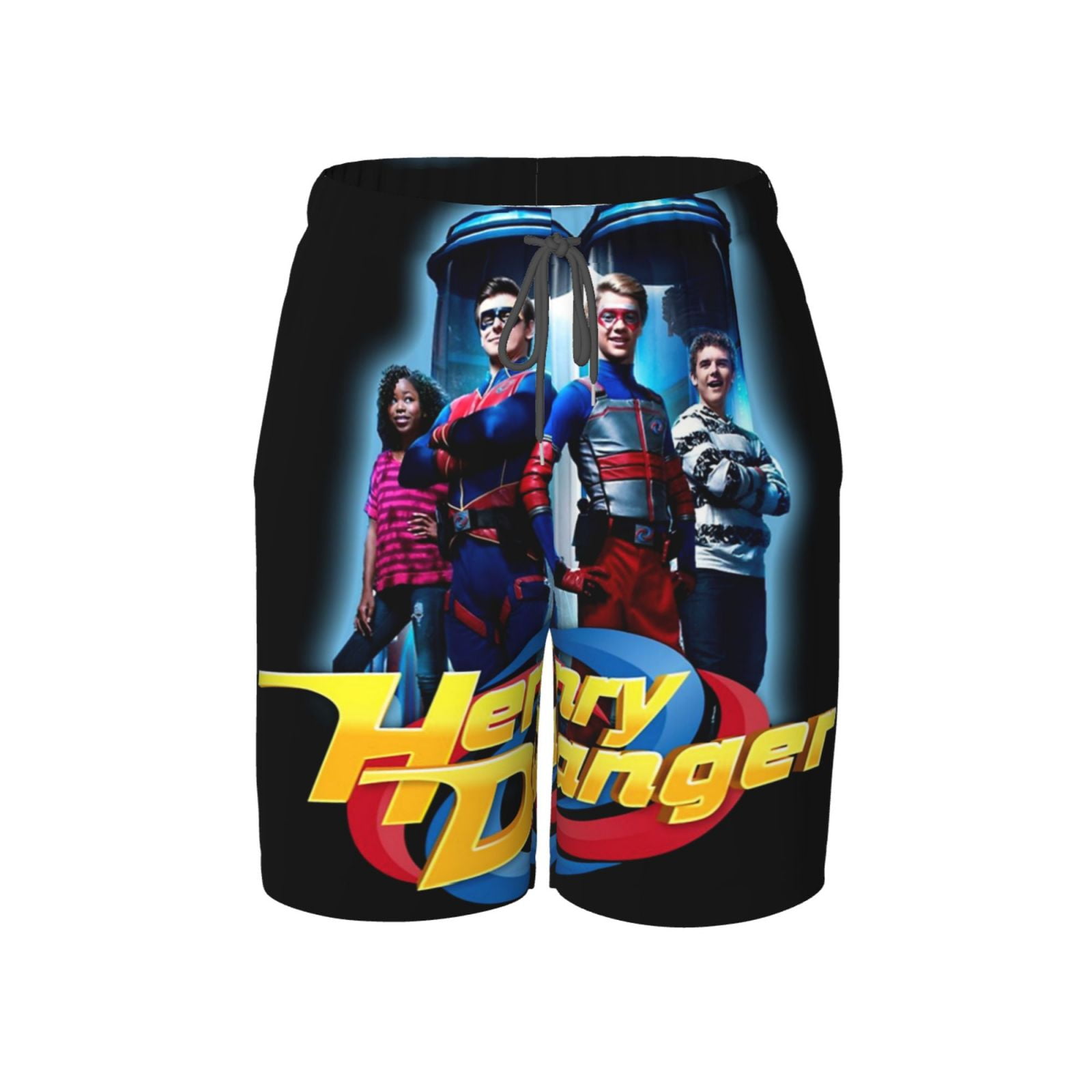 Henry Danger Boys Swim Trunks with Mesh Liner Bathing Suits Quick Dry