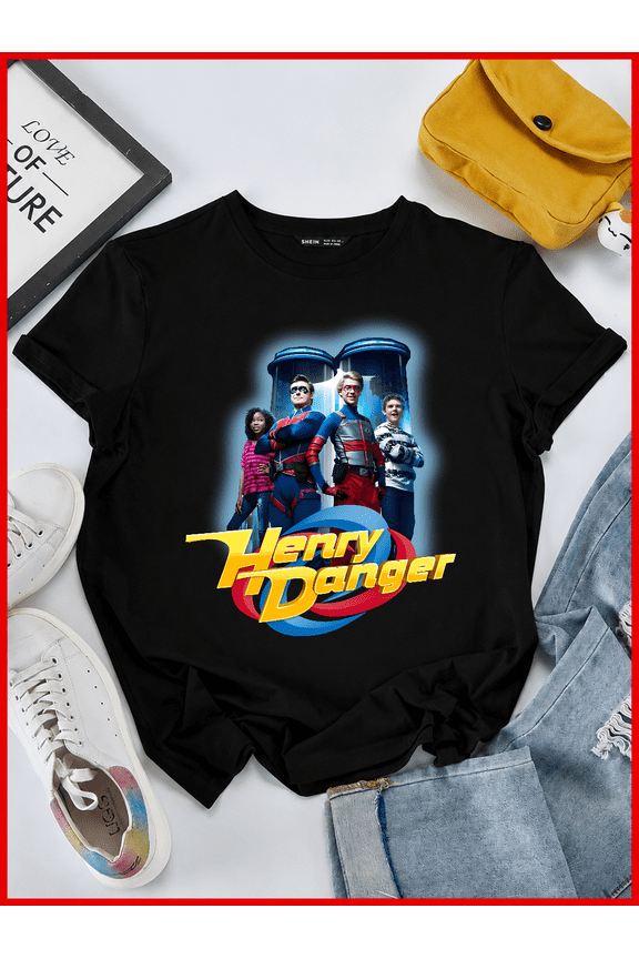 Henry Danger Control Room Nickelodeon Captain Man Hero Unisex T-Shirt V17156, S-5XL