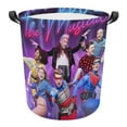 thumbnail image 1 of Henry Danger Force Musical Circular Laundry Hamper Foldable Large Storage Baskets Organizer Bin Bag For Dirty Clothes Toys, 1 of 8