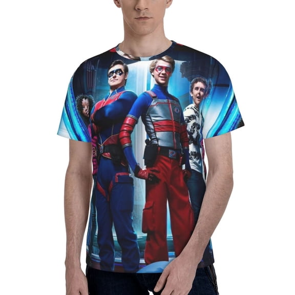 Henry Danger T Shirt For Men Women, Graphic Print Casual Unisex Short Sleeve Summer Funny Top Tees Shirt