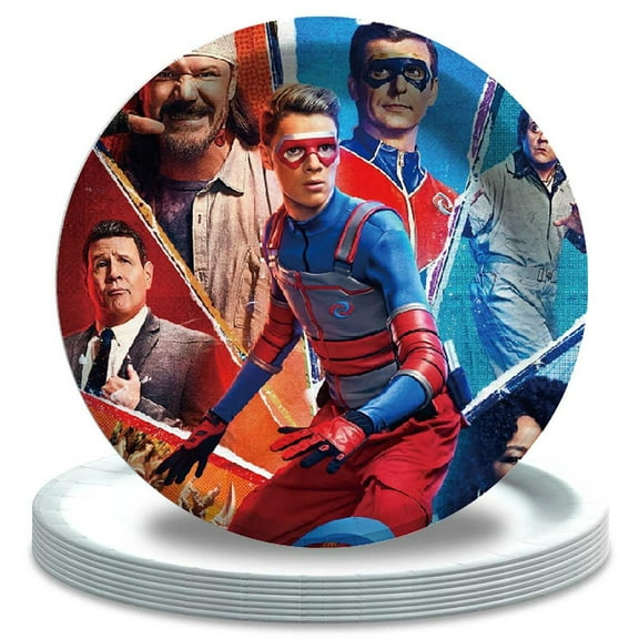 Henry Danger Paper Plates Birthday Decorations Party Supplies Tableware Disposable Dinnerware