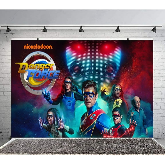 Henry Danger The Movie Backdrop Banner Party Supplies Poster Movie Theme Background for Photography Kids Birthday Decorations