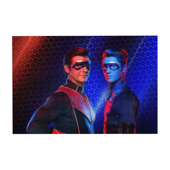 Henry Danger Wooden Picture Puzzle 300 Piece Jigsaw Puzzle for Adults Challenging Puzzle Game Gifts