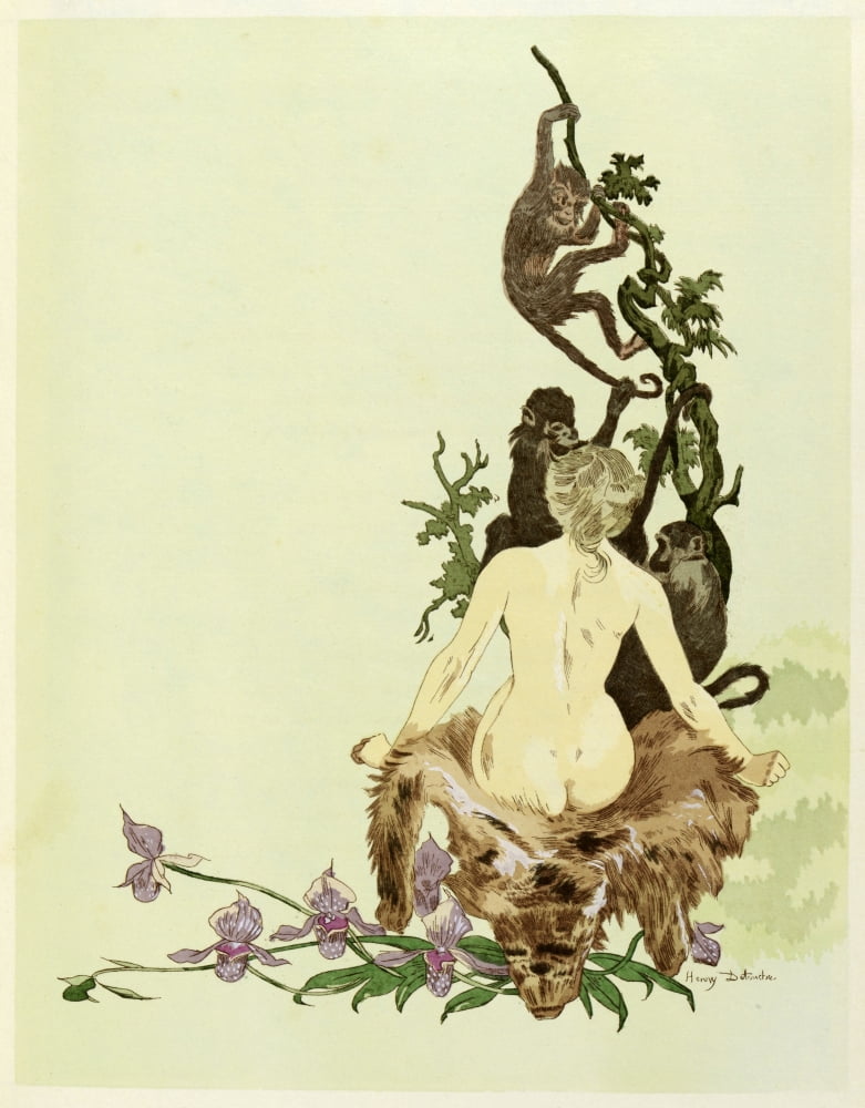 Henry Detouche (1854-1913) Canvas Art - (18 x 24)