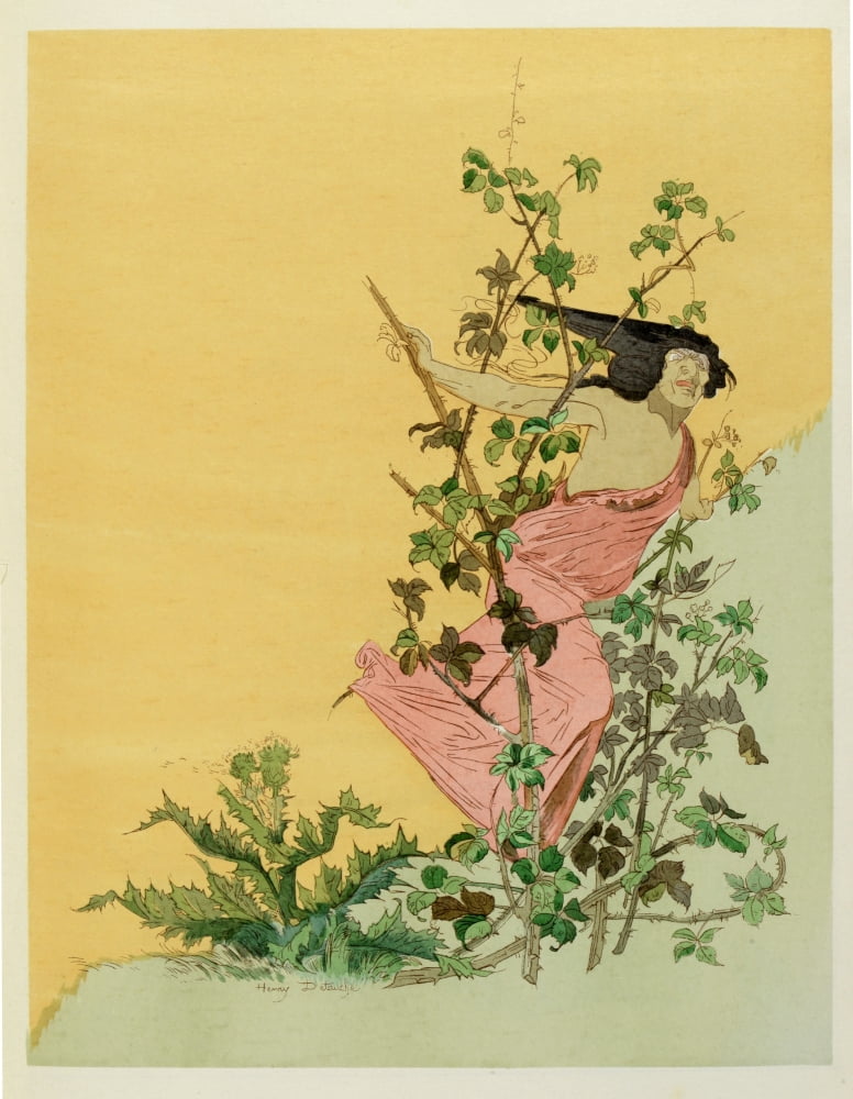 Henry Detouche (1854-1913) Canvas Art -  (18 x 24)