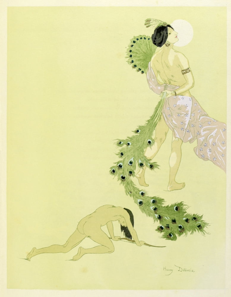 Henry Detouche (1854-1913) Canvas Art - (18 x 24)