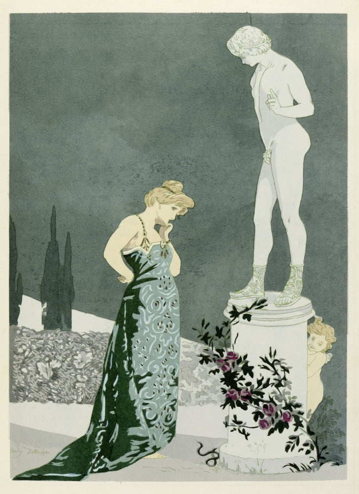 Henry Detouche (1854-1913) Canvas Art - (24 x 36)