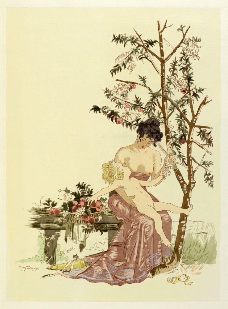 Henry Detouche (1854-1913) Canvas Art - (24 x 36)
