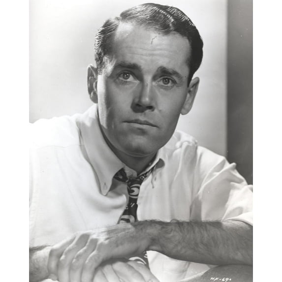 Henry Fonda on a Printed Necktie Photo Print (24 x 30)