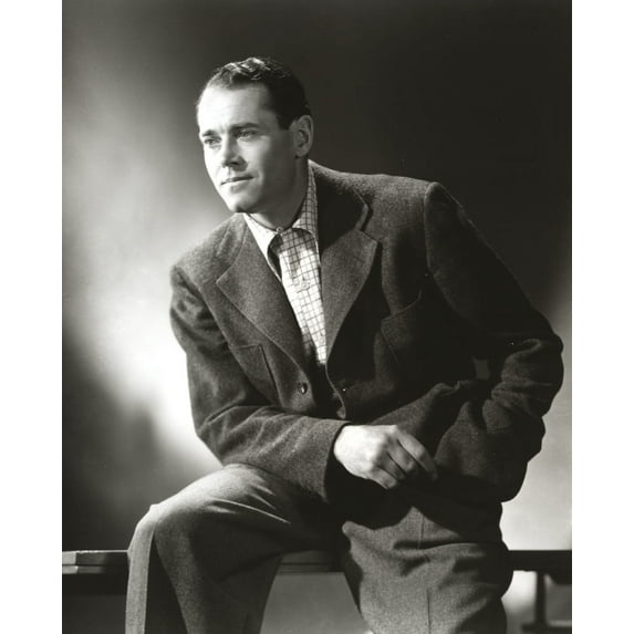 Henry Fonda sitting in a Suit Portrait Photo Print (24 x 30)