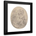 thumbnail image 1 of Henry Fuseli 14x18 Black Modern Framed Museum Art Print Titled - Flora Attired by the Elements (1791), 1 of 5