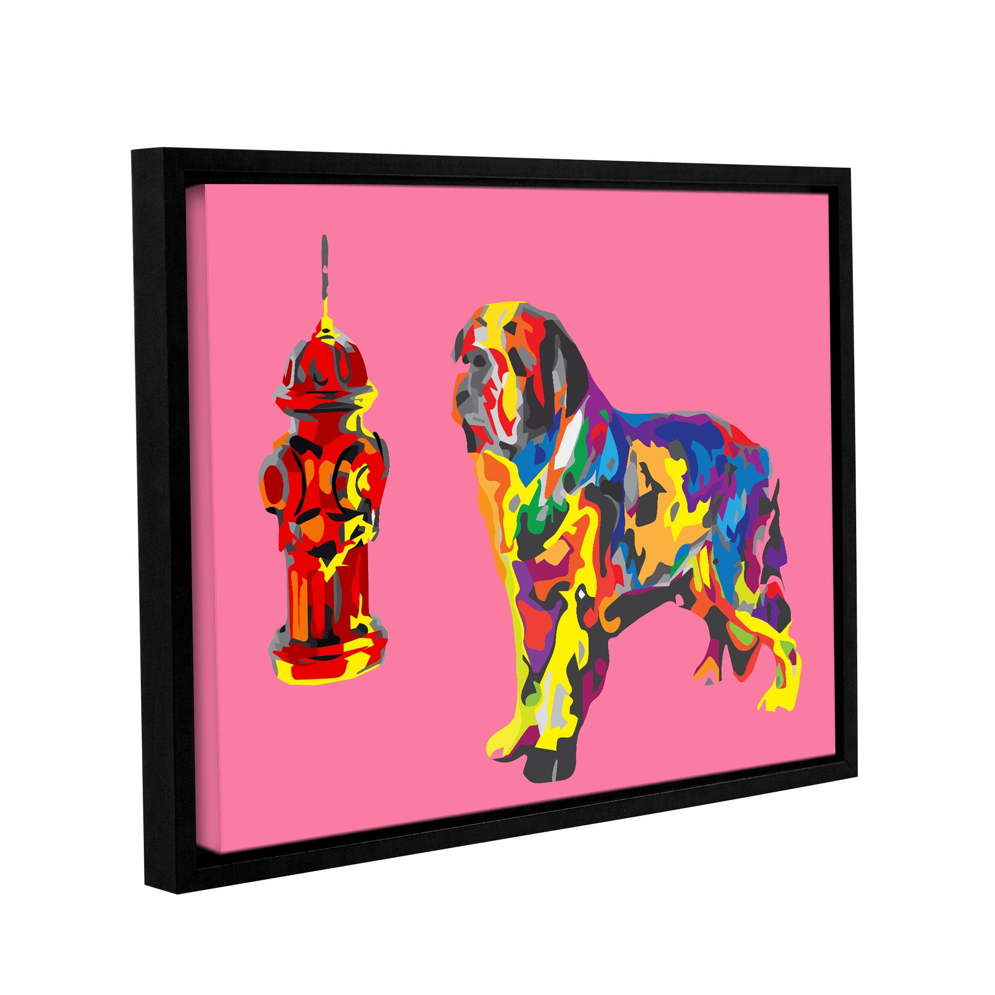 Henry Gallery Wrapped Floater-framed Canvas