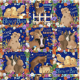 thumbnail image 1 of Henry Glass Happy Valley Farm Farm Blocks Fabric By Yard, 1 of 1