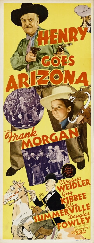 Henry Goes Arizona Canvas Art - (11 x 17)