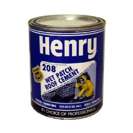 Henry Wet Patch Roof Cement and Patching Sealant