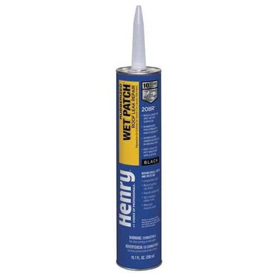 Henry HE208R004, Liquid, Black Industrial Sealant, 11 fl oz