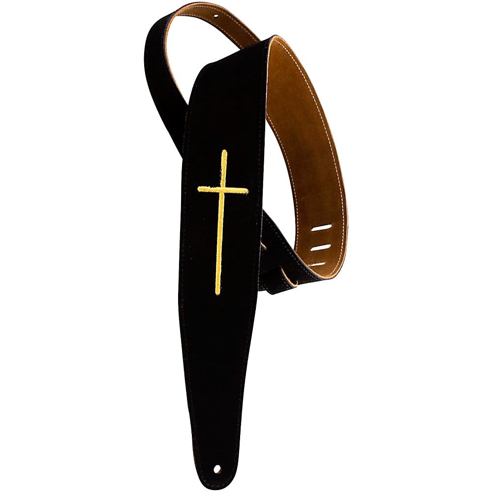 Henry Heller 2.5" Wide Suede Guitar Strap | HP25ESCR-01