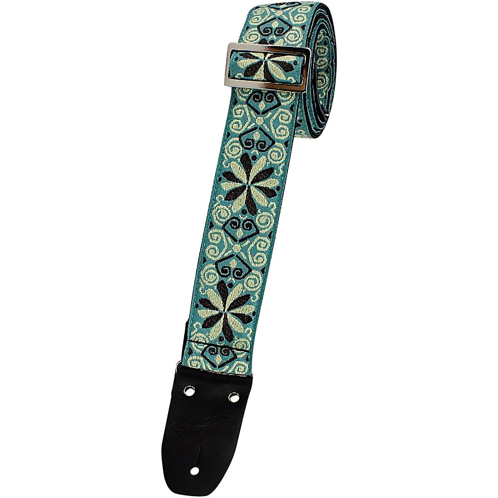 Henry Heller Jacquard Series Guitar Strap Mint