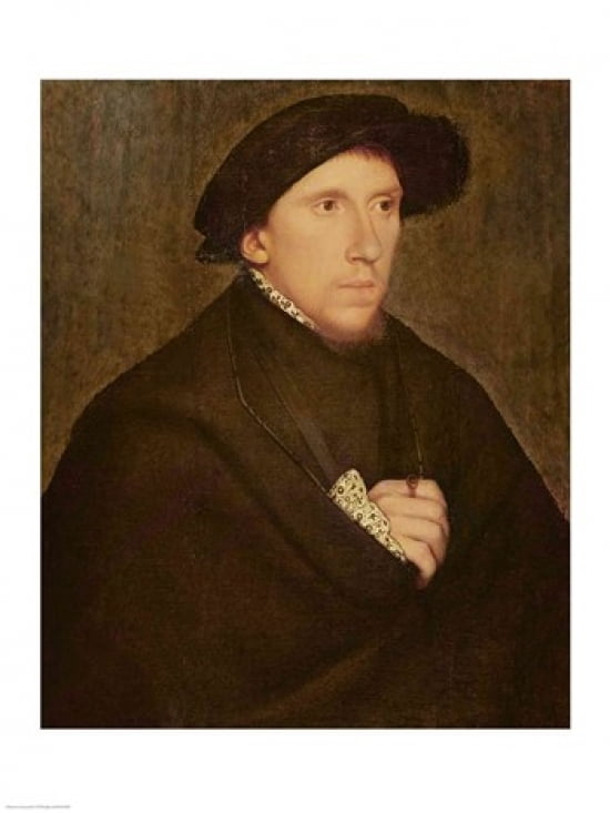 Henry Howard Canvas Art - Hans Holbein (24 x 36)