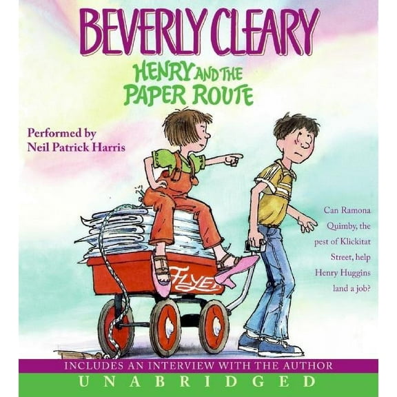 Henry Huggins Henry and the Paper Route CD, Book 4, (Audiobook)