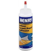 Henry Adhesives Indoor Carpet Repair Adhesive - Easy to Clean - 6 Oz Bottle