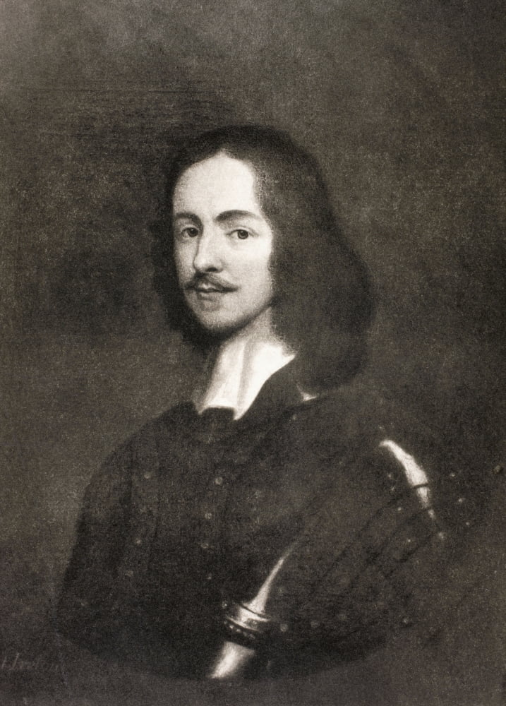 Henry Ireton 1611 To 1651 English General In The Army Of Parliament During The English Civil War From Memoirs Of The Martyr King By Allan Fea Published 1905 Canvas Art - Ken Welsh Design Pics (12 x 1
