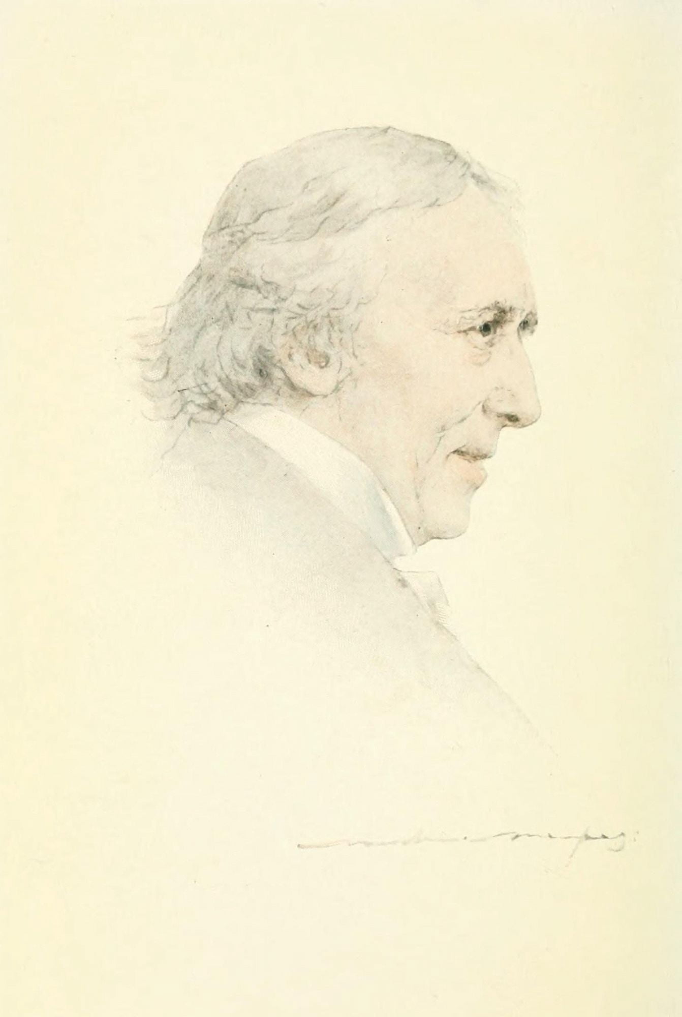 Henry Irving 1906 Portrait 1 Canvas Art - Mortimer Menpes (18 x 24)