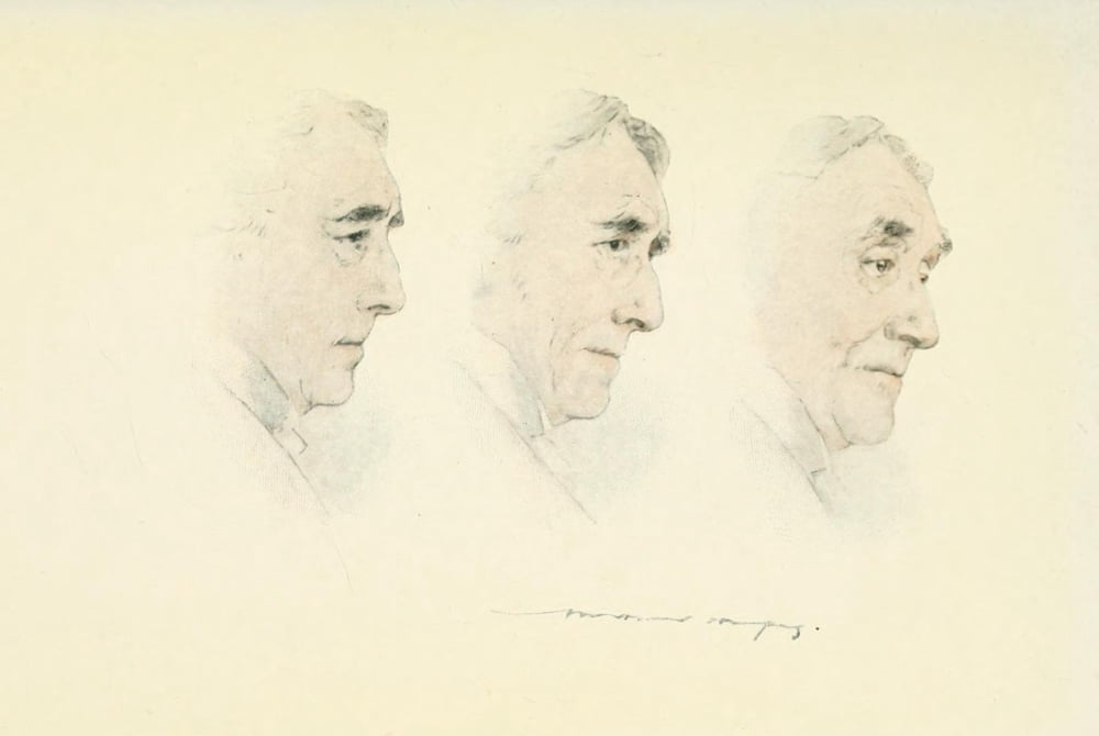 Henry Irving 1906 Portrait 5 Canvas Art - Mortimer Menpes (24 x 36)
