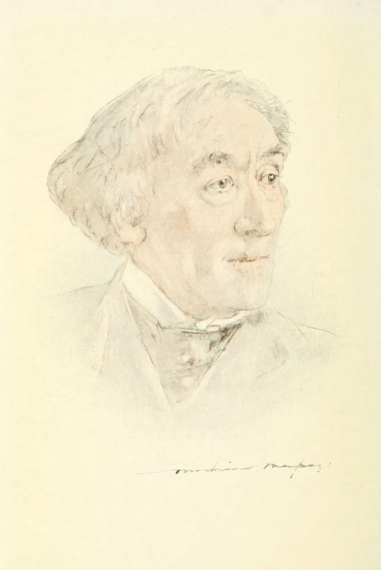 Henry Irving 1906 Portrait 8 Canvas Art - Mortimer Menpes (18 x 24)