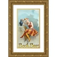 thumbnail image 1 of Henry Jerome Schile 10x14 Gold Ornate Wood Frame and Double Matted Museum Art Print Titled - Bock Beer (Carnival No. 136) (1890), 1 of 4