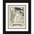 thumbnail image 1 of Henry Justice Ford 19x24 Black Ornate Framed Double Matted Museum Art Print Titled: The Enchanted Knife (1906), 1 of 5