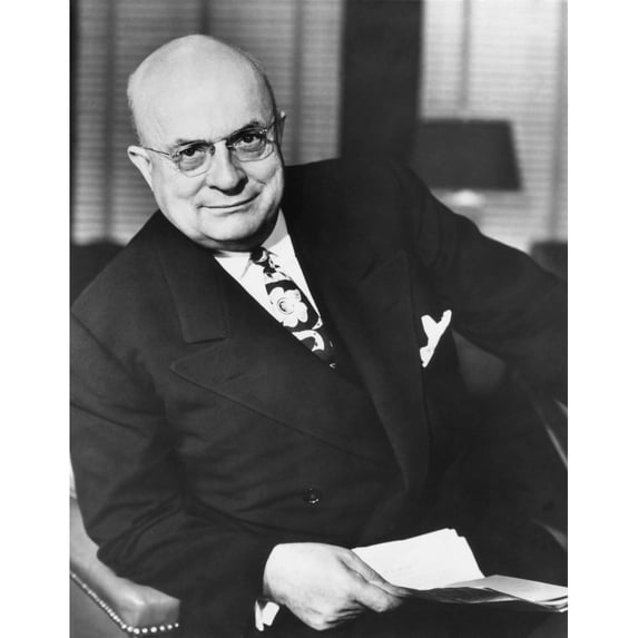 Henry Kaiser In 1949. After World War Ii History (24 x 36)