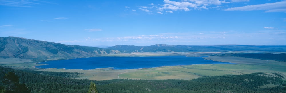 Henry Lake Big Sky Country Montana Canvas Art - Panoramic Images (27 x 9)