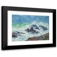 thumbnail image 1 of Henry Moret 14x11 Black Modern Framed Museum Art Print Titled - Big Weather in Saint Grenoble, Pointe De Penmarc’H (1905), 1 of 5